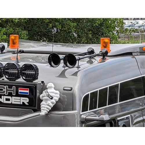 Luchthoorn 95cm rond Zwart NEDKING