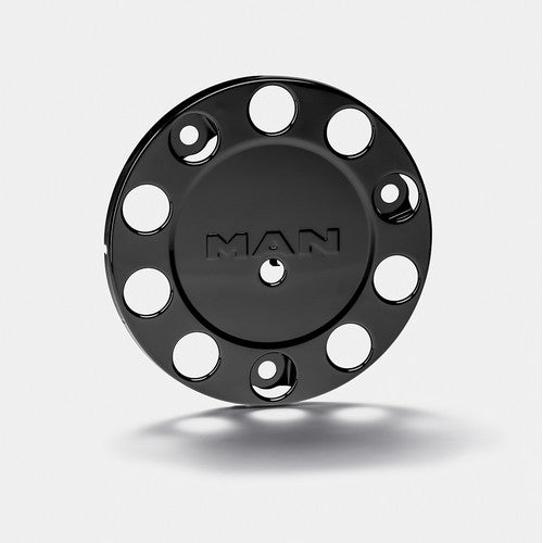 Opstapring Gesloten Staal Ral 9005 Zwart 22.5 inch