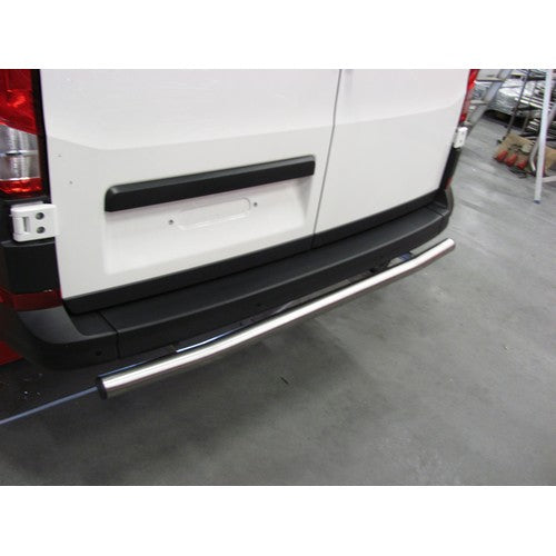 RVS Rearbar Recht mat