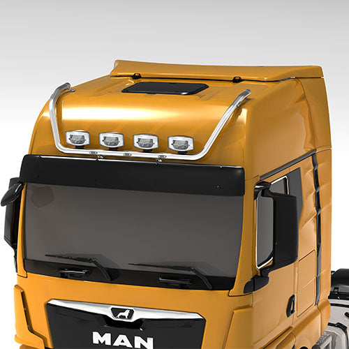 RVS dakbeugel MAX LED