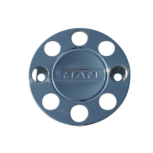 Opstapring RVS gesloten 8-gats 19.5 inch & 17.5 inch met MAN logo.
