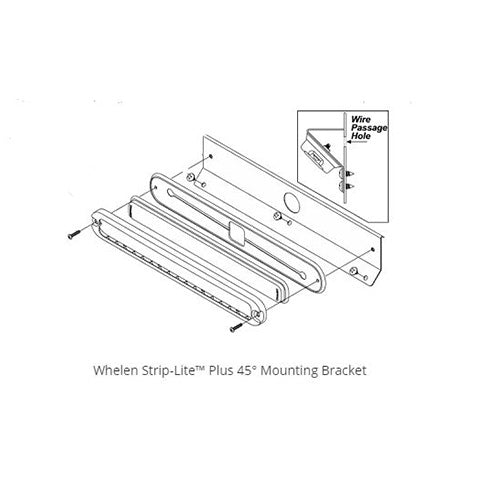 Montagesteun Strip-lite