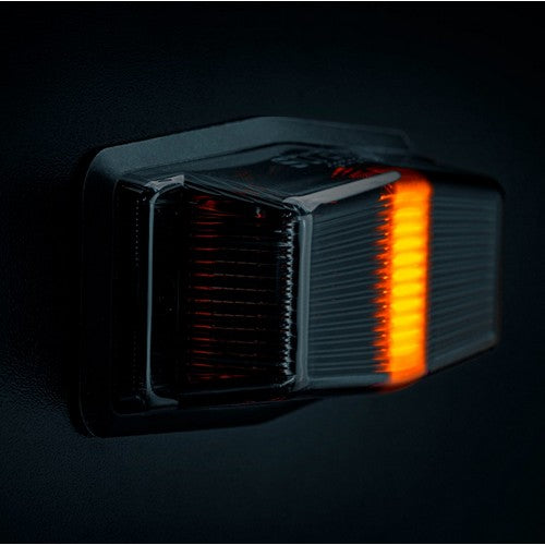 Dubbelbrander IZELED Donkere lens