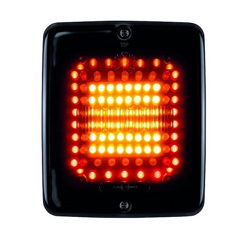 iZELED Dark Knight Achter/Rem/Knipperlamp