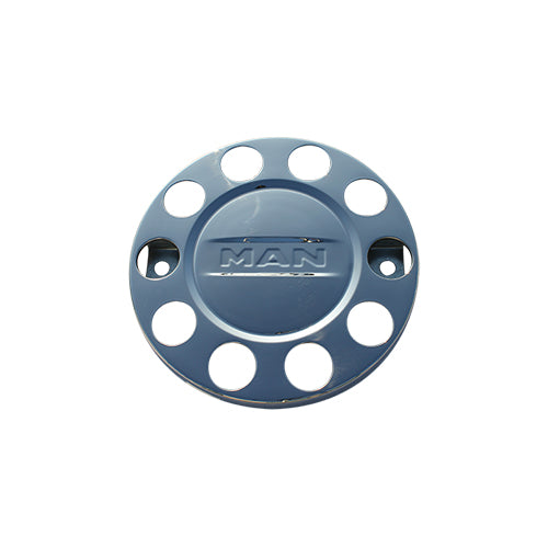 Opstapring RVS gesloten 22,5 inch voor standaard moeren met MAN logo.
