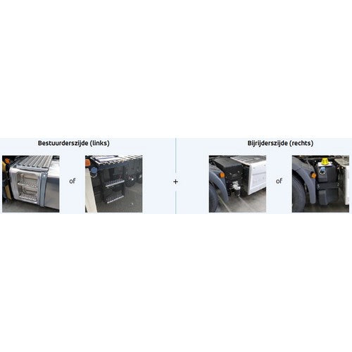 Sideskirts set polyester 6x2